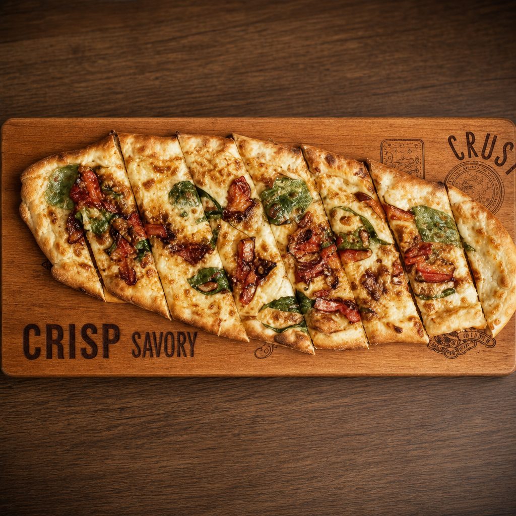 Veggie Cheese Pide.